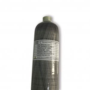 2L 30mpa carbon fiber gas cylinders composite tank paintball diving tank