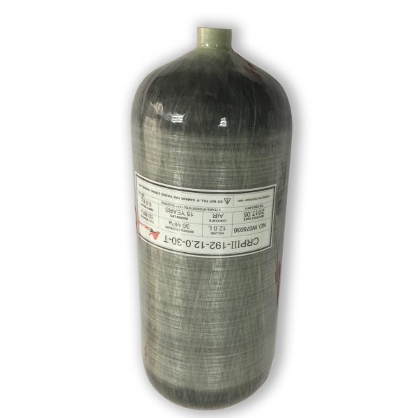 Carbon Fiber Gas Cylinder 12L-30MPa Composite Gas Cylinder Compressed air cylinder