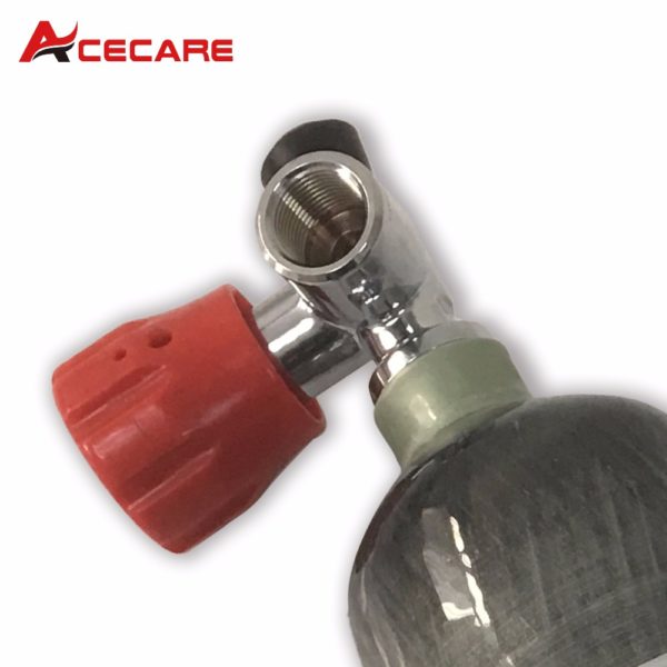 4500psi Red Safety Paintball Valve