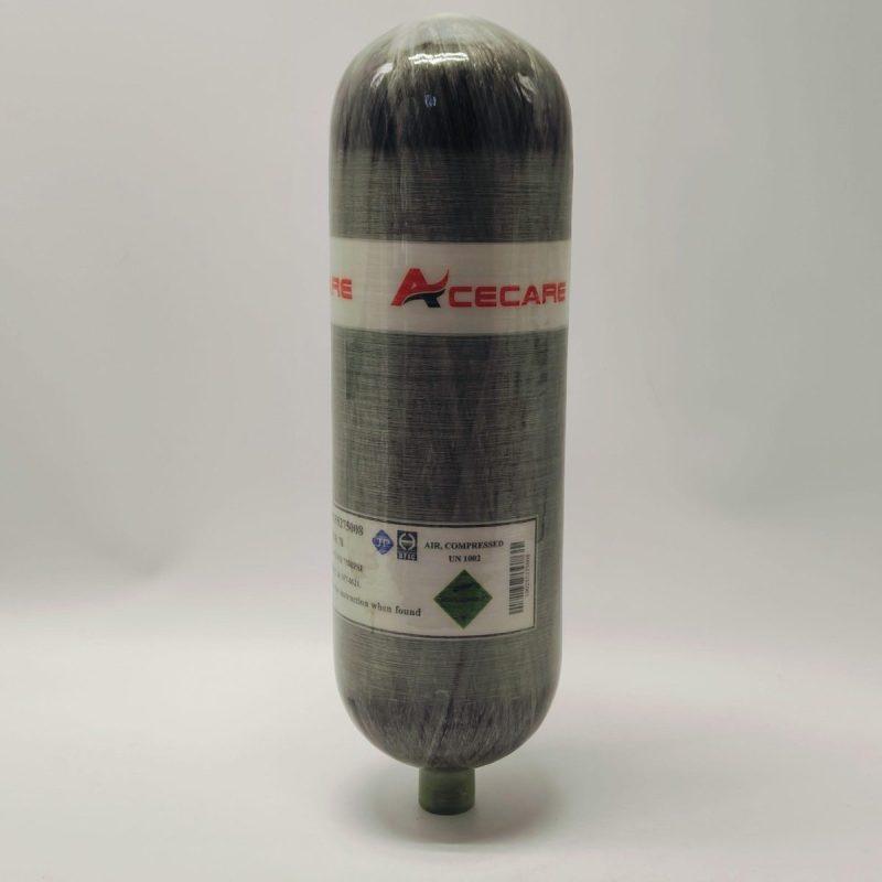 Acecare PCP Airgun 1.1L CE 4500Psi Scuba Carbon Fiber Tank Air Bottle With Valve 01 Btvy