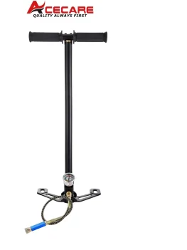 Paintball Tank Pump 300bar 4500psi High Pressure Hand Pump for Small Mini Tank
