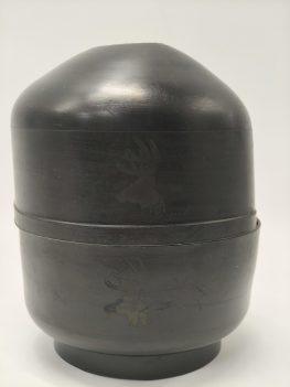 Acecare Customized Deer Logo 6.8L Carbon Fiber Gas Cylinder Cover 6.8L Tank Cap Cup Sleeve Paintball Tank Rubber Boots