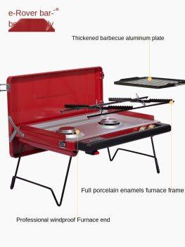 Camping barbecue stove gas portable gas stove card stove camping picnic COOKER STOVE