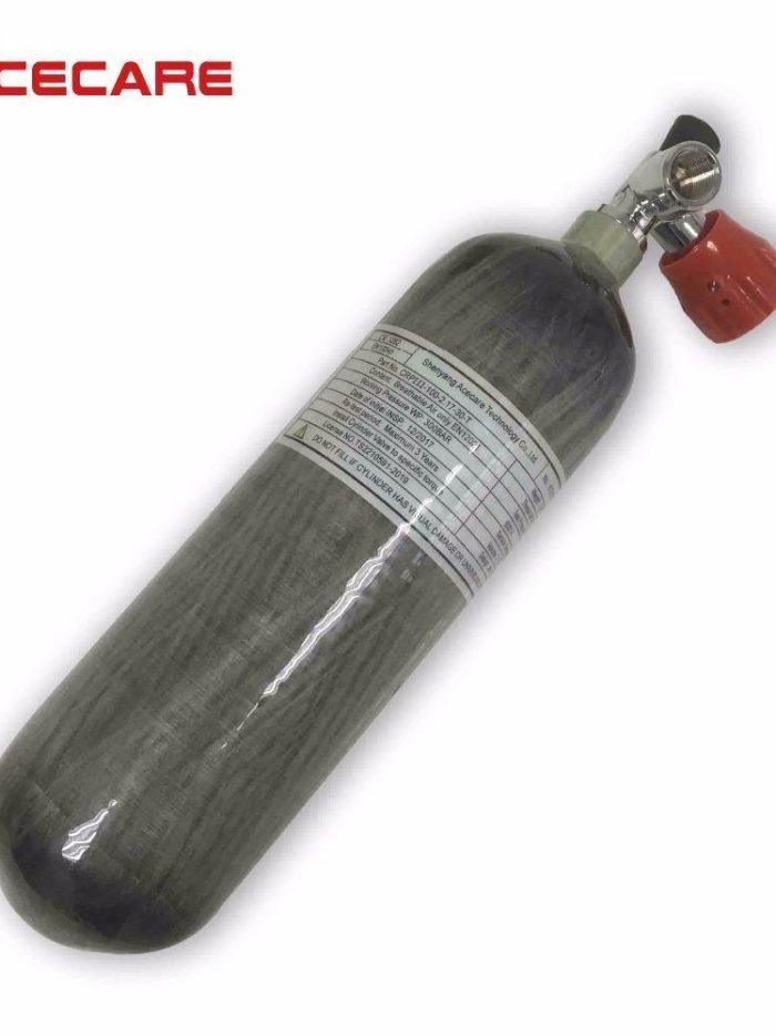 6.8L -30Mpa Carbon Fiber Empty Gas Cylinders Tank