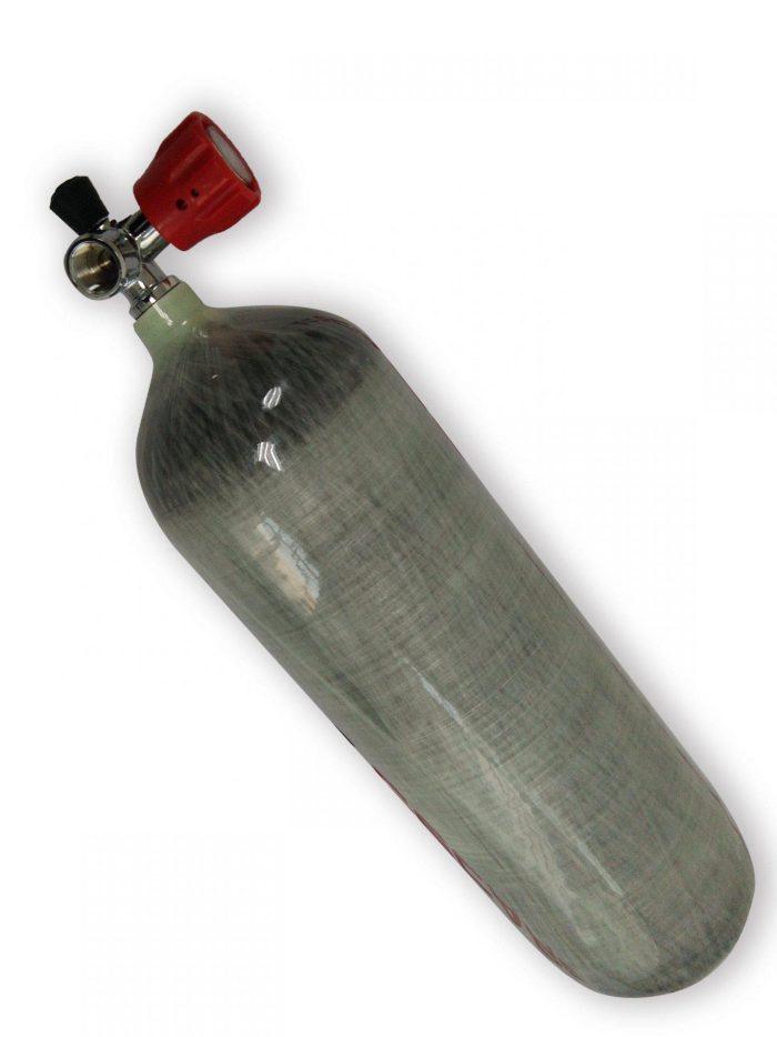 30MPa Carbon Fiber Cylinder With Breathing Valve For Diving Equipment
