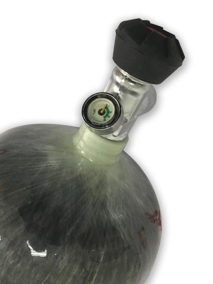 12L-30MPa Carbon Fiber Cylinder Compressed Air Tank with Valve