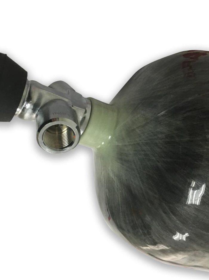 12L-30MPa Carbon Fiber Cylinder Compressed Air Tank with Valve